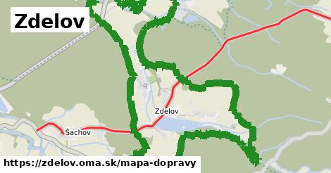 ikona Mapa dopravy mapa-dopravy v zdelov