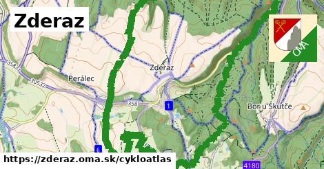 ikona Cyklo cykloatlas v zderaz