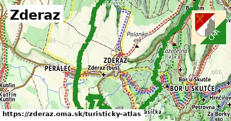 ikona Turistická mapa turisticky-atlas v zderaz