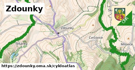 ikona Cyklo cykloatlas v zdounky