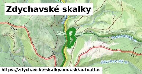 ikona Mapa autoatlas v zdychavske-skalky