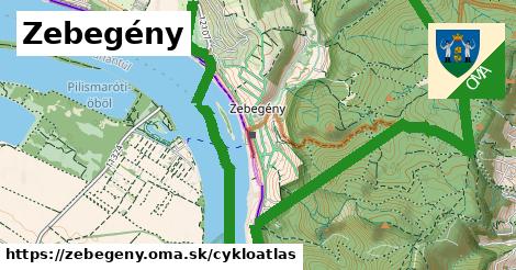 ikona Cyklo cykloatlas v zebegeny