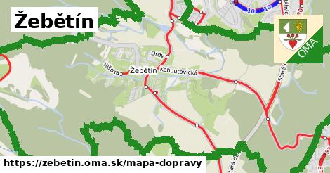 ikona Mapa dopravy mapa-dopravy v zebetin