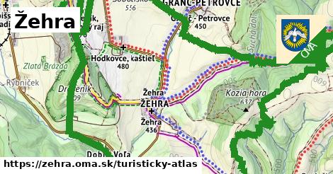 ikona Turistická mapa turisticky-atlas v zehra