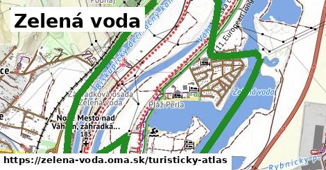 ikona Zelená voda: 3,2 km trás turisticky-atlas v zelena-voda