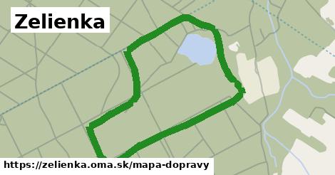 ikona Zelienka: 0 m trás mapa-dopravy v zelienka