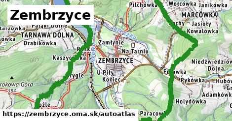 ikona Mapa autoatlas v zembrzyce