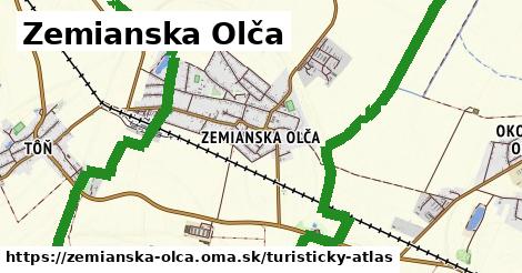 ikona Turistická mapa turisticky-atlas v zemianska-olca