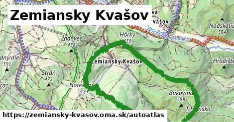 ikona Mapa autoatlas v zemiansky-kvasov