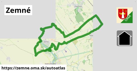 ikona Mapa autoatlas v zemne