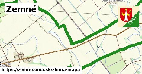 ikona Zimná mapa zimna-mapa v zemne
