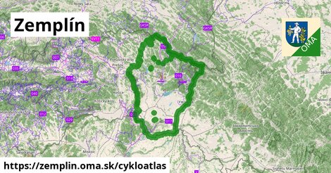 ikona Cyklo cykloatlas v zemplin