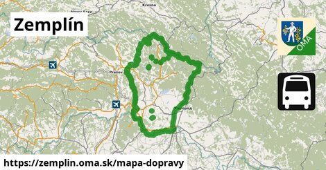 ikona Mapa dopravy mapa-dopravy v zemplin