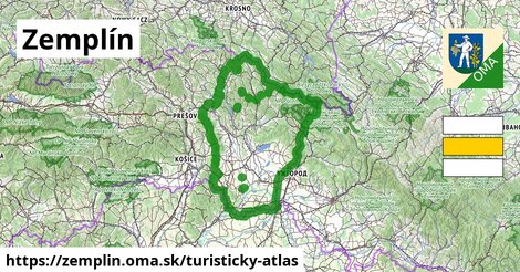 ikona Turistická mapa turisticky-atlas v zemplin