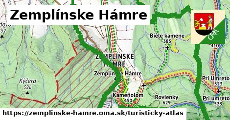 ikona Turistická mapa turisticky-atlas v zemplinske-hamre