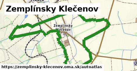 ulice v Zemplínsky Klečenov