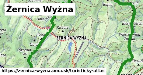 ikona Turistická mapa turisticky-atlas v zernica-wyzna