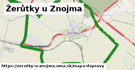 ikona Žerůtky u Znojma: 4,7 km trás mapa-dopravy v zerutky-u-znojma