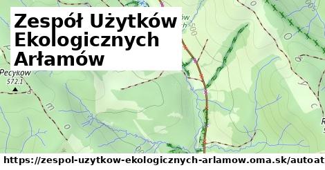 ikona Mapa autoatlas v zespol-uzytkow-ekologicznych-arlamow