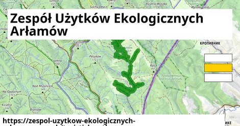 Zespół Użytków Ekologicznych Arłamów