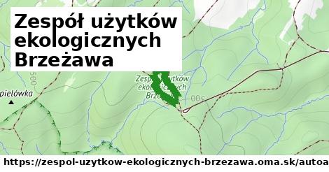 ikona Mapa autoatlas v zespol-uzytkow-ekologicznych-brzezawa