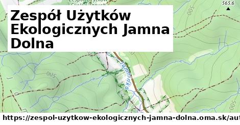 ikona Mapa autoatlas v zespol-uzytkow-ekologicznych-jamna-dolna