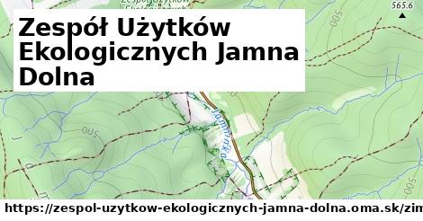 ikona Zimná mapa zimna-mapa v zespol-uzytkow-ekologicznych-jamna-dolna