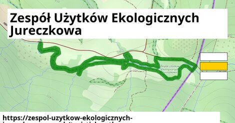 ikona Turistická mapa turisticky-atlas v zespol-uzytkow-ekologicznych-jureczkowa