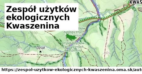 ikona Mapa autoatlas v zespol-uzytkow-ekologicznych-kwaszenina