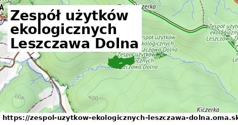 ikona Mapa autoatlas v zespol-uzytkow-ekologicznych-leszczawa-dolna