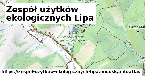 ikona Mapa autoatlas v zespol-uzytkow-ekologicznych-lipa