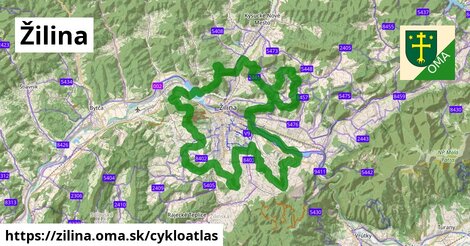 ikona Cyklo cykloatlas v zilina