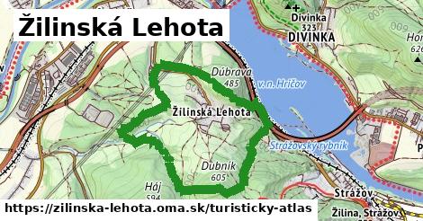 ikona Turistická mapa turisticky-atlas v zilinska-lehota