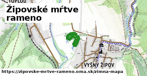 ikona Zimná mapa zimna-mapa v zipovske-mrtve-rameno
