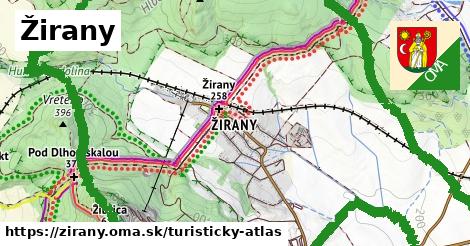 ikona Turistická mapa turisticky-atlas v zirany