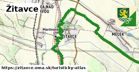 ikona Turistická mapa turisticky-atlas v zitavce