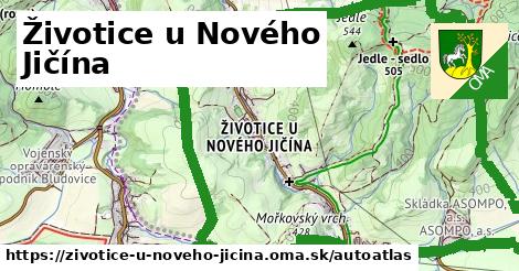 ikona Mapa autoatlas v zivotice-u-noveho-jicina