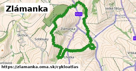 ikona Cyklo cykloatlas v zlamanka