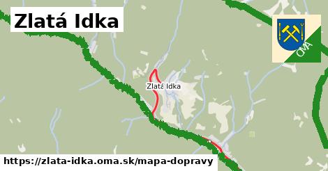 ikona Mapa dopravy mapa-dopravy v zlata-idka