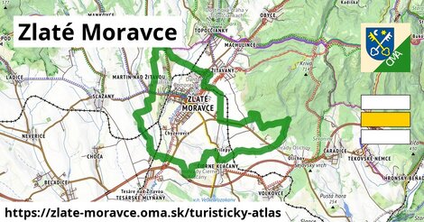 ikona Turistická mapa turisticky-atlas v zlate-moravce