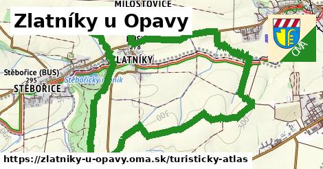 ikona Turistická mapa turisticky-atlas v zlatniky-u-opavy