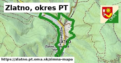 ikona Zimná mapa zimna-mapa v zlatno.pt