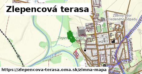 ikona Zimná mapa zimna-mapa v zlepencova-terasa