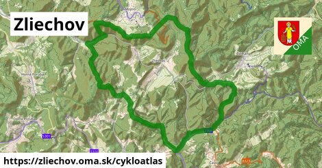 ikona Cyklo cykloatlas v zliechov