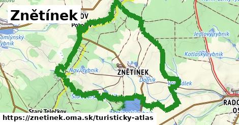 ikona Turistická mapa turisticky-atlas v znetinek