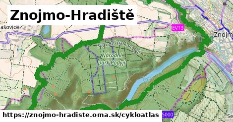 ikona Cyklo cykloatlas v znojmo-hradiste