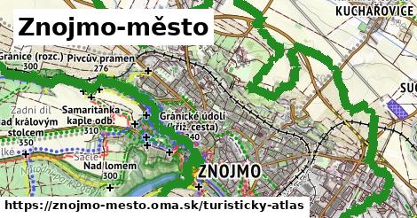 ikona Turistická mapa turisticky-atlas v znojmo-mesto