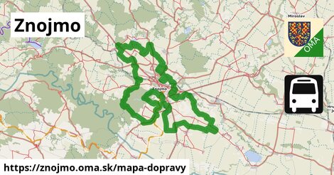 ikona Mapa dopravy mapa-dopravy v znojmo