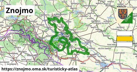 ikona Turistická mapa turisticky-atlas v znojmo