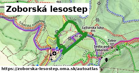 ikona Mapa autoatlas v zoborska-lesostep